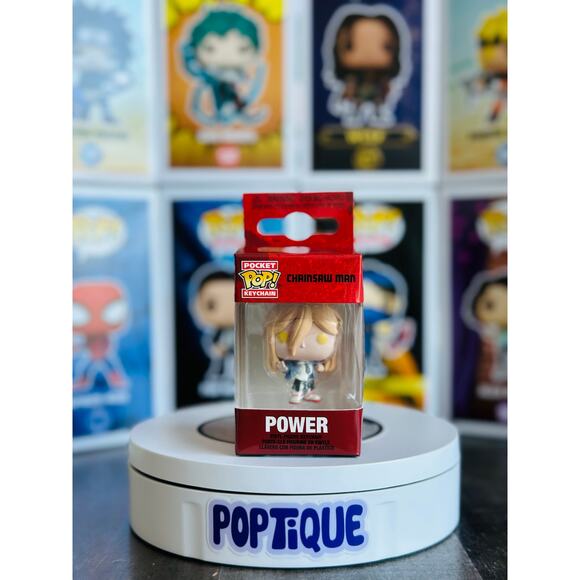 Chainsaw Man Power Funko Pocket Pop! Key Chain - Picture 1 of 4